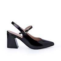 Zapato Stiletto Casual DON-2533 Negro Piazza